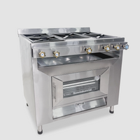 COCINA CON HORNO - 5 QUEMADORES (MIXTO)
