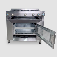 COCINA CON HORNO - 5 QUEMADORES (MIXTO)
