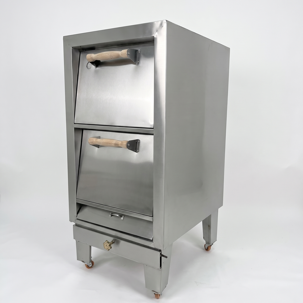HORNO GAVETERO - 4 BANDEJAS (ACERO)