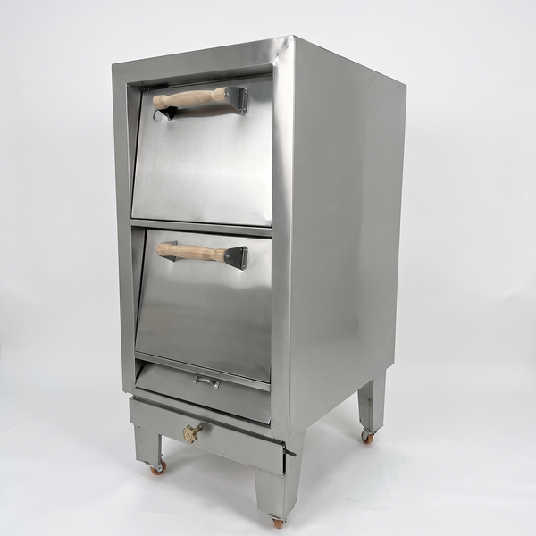 HORNO GAVETERO - 4 BANDEJAS (ACERO)