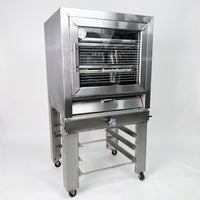 HORNO CON GRADILLERO SEMINDUSTRIAL - 3 BANDEJAS (ACERO)