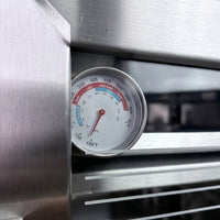 HORNO CON GRADILLERO SEMINDUSTRIAL - 3 BANDEJAS (ACERO)