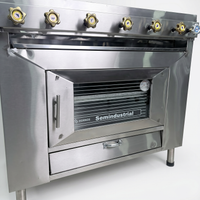 COCINA CON HORNO - 6 QUEMADORES (MIXTO)