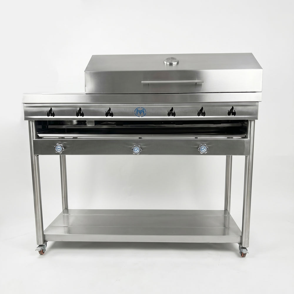 PARRILLA GRILL AMERICANA CON QUEMADOR