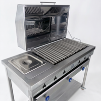 PARRILLA GRILL AMERICANA CON QUEMADOR