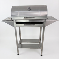 Asador Básico 3 en 1 Tapa Redonda