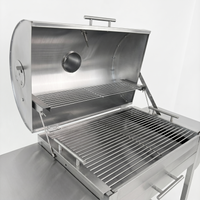 Asador Premium doble parrilla redondo