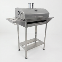 Asador Premium doble parrilla cuadrado