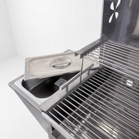 Asador Premium doble parrilla cuadrado