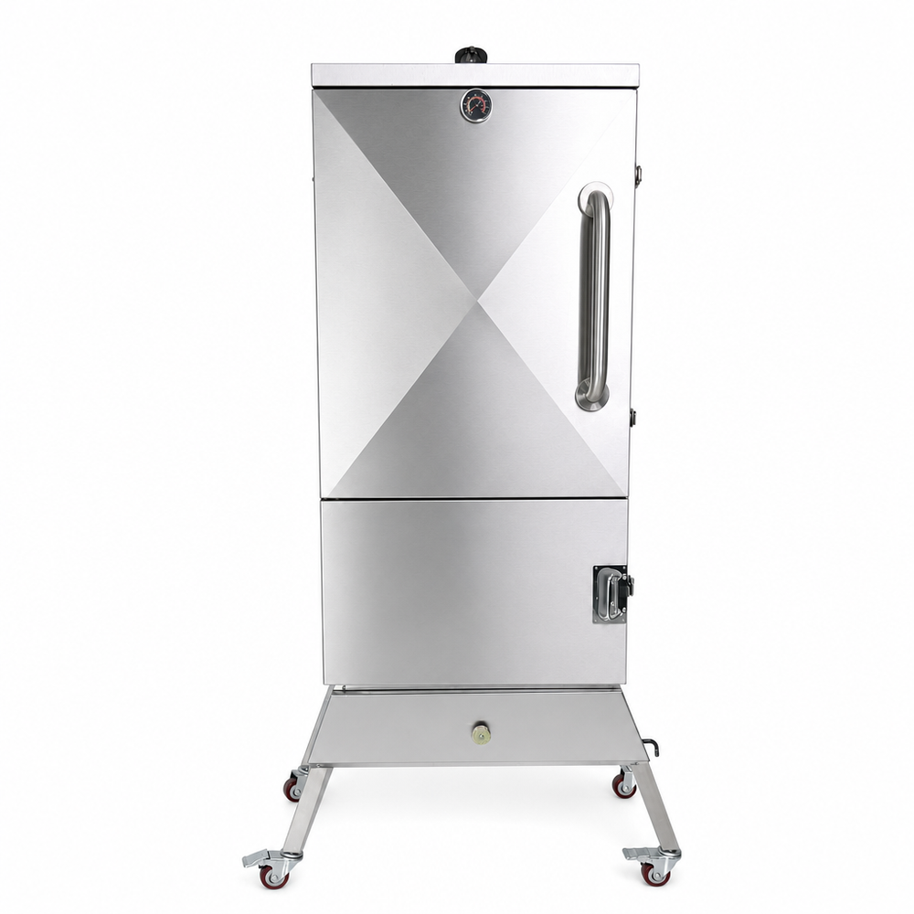 AHUMADOR VERTICAL PREMIUM EN ACERO INOXIDABLE