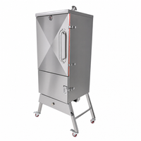 AHUMADOR VERTICAL PREMIUM EN ACERO INOXIDABLE