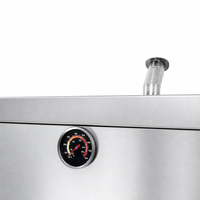 AHUMADOR VERTICAL PREMIUM EN ACERO INOXIDABLE